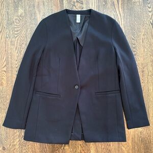SPANX Classic Black Women's Blazer collarless